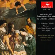 CD - Gibbons - Anthems And Instrumental Works By Orlando Gibbons