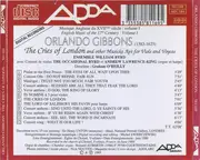 CD - Gibbons - The Cries Of London