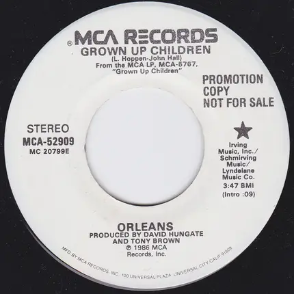 Orleans - Grown Up Children