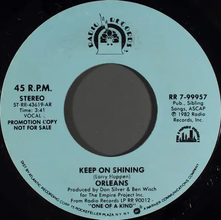 Orleans - Keep On Shining