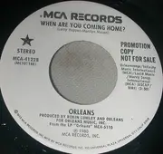 7inch Vinyl Single - Orleans - When Are You Coming Home? - Company Sleeve, Promo