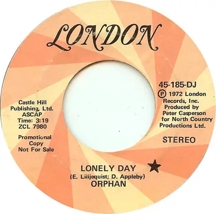 Orphan - Lonely Day