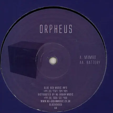 Orpheus - Mambo / Battery