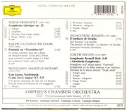 CD - Prokofiev / Vaughan Williams / Mozart / Rossini / Haydn - Orpheus Chamber Orchestra - Limited edition