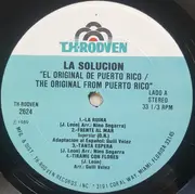 LP - Orquesta La Solucion - El Original De Puerto Rico / The Original From Puerto Rico