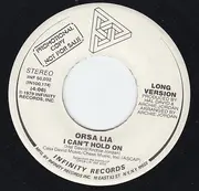 7inch Vinyl Single - Orsa Lia - I Can't Hold On