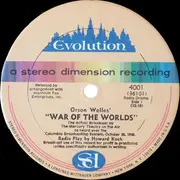 Double LP - Orson Welles - War Of The Worlds