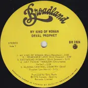 LP - Orval Prophet - My Kind Of Woman