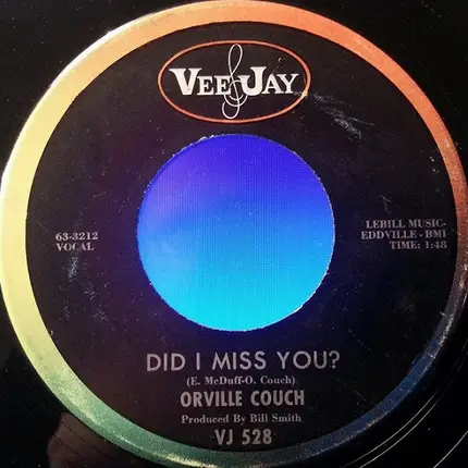 Orville Couch - Did I Miss You?