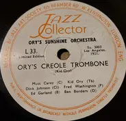Ory's Sunshine Orchestra - Ory's Creole Trombone / Society Blues