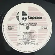 LP - Os Novos Baianos - Praga De Baiano - Promo / OBI and Insert included.