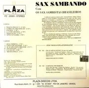 CD - Os Saxsambistas Brasileiros - Sax Sambando