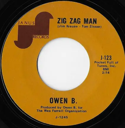 Owen B. - Never Going Home / Zigzag Man
