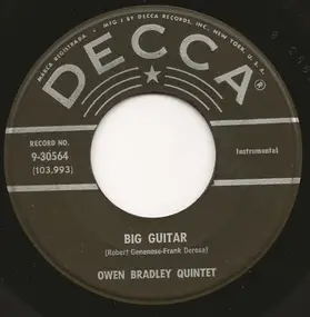 Owen Bradley Quintet - Sentimental Dream / Big Guitar