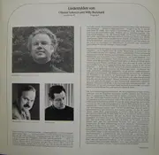 LP - Othmar Schoeck , Willy Burkhard - Liederzyklen Von Othmar Schoeck Und Willy Burkhard - Gaselen Op. 38  • Frage Op. 9