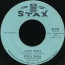 7inch Vinyl Single - Otis Redding & Carla Thomas - Lovey Dovey / New Year's Resolution