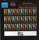 LP - Otis Redding - Great Otis Redding Sings Soul Ballads - Blue Vinyl
