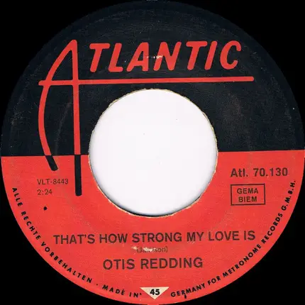 Otis Redding - That's How Strong My Love Is