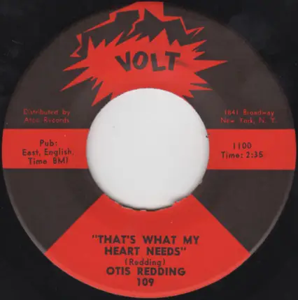 Otis Redding - That's What My Heart Needs / Mary's Little Lamb