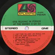 LP - Otis Redding - In Person At The Whisky A Go Go - incl. OBi & inlay