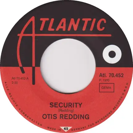 Otis Redding - Security