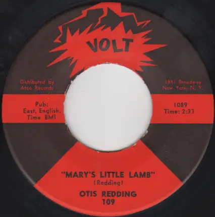 Otis Redding - That's What My Heart Needs / Mary's Little Lamb