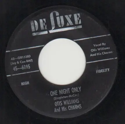 Otis Williams & The Charms - One Night Only