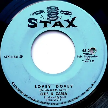 Otis Redding & Carla Thomas - Lovey Dovey