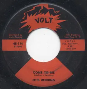 Otis Redding - Come To Me