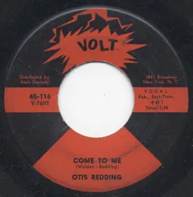 Otis Redding - Come To Me