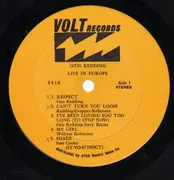 LP - Otis Redding - Live In Europe - original 1st us