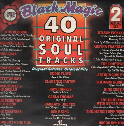 Otis Redding, Roberta Flack - Black Magic: 40 Original Soul Tracks