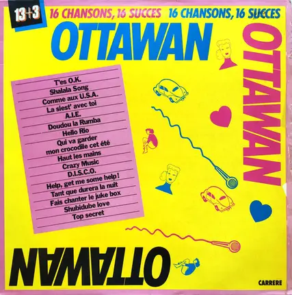 Ottawan - 16 Chansons, 16 Succes