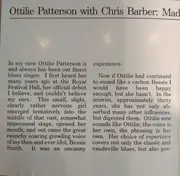 CD - Ottilie Patterson With Chris Barber - Madame Blues & Doctor Jazz!