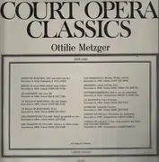 LP - Ottilie Metzger - Court Opera Classics