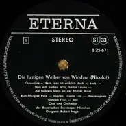 Otto Nicolai - Heitere Oper - Die lustigen Weiber von Windsor,, Bayrische Staatsoper, Robert Heger
