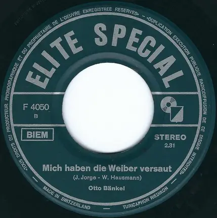 Otto Bänkel - Schwupp, Sagt Der Otto