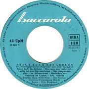 7inch Vinyl Single - Otto Kermbach , Die Berliner Solisten-Vereinigung Waldo Favre , Brigitte Mira Und Willi Rose - Freut Euch Des Lebens - Ein Stimmungswalzer-Potpourri von Otto Kermbach