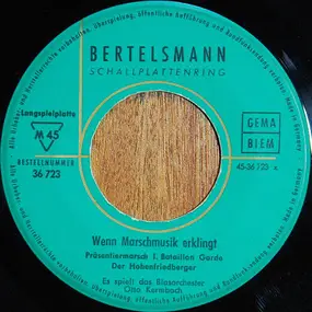 Otto Kermbach Orchester - Wenn Marschmusik Erklingt