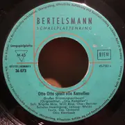 7inch Vinyl Single - Otto Kermbach Orchester - Otto Otto Spielt Dolle Olle Kamellen - green Label