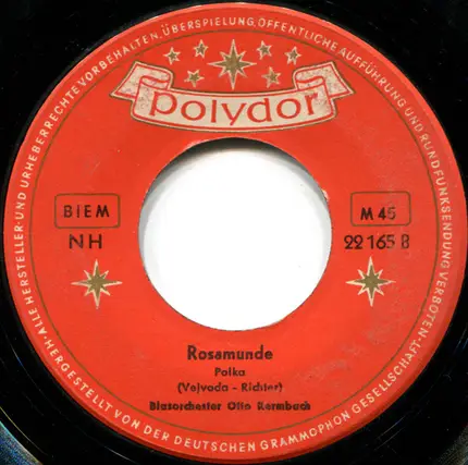 Otto Kermbach Ball-Orchester - Anneliese / Rosamunde