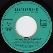 7inch Vinyl Single - Otto Kermbach - Es Geht Nichts über Die Gemütlichkeit. Eine Bunte Rheinländer-Medienfolge