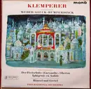 LP - Weber / Humperdinck / Gluck - Otto Klemperer Conducts Overtures - Dark Blue Label