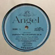 LP - Brahms - Symphony No 4 - Blue labels