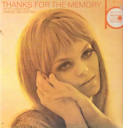 Otto Lington's Dance Orchestra - Thanks For The Memory