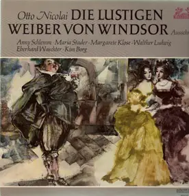 Otto Nicolai - Die Lustigen Weiber von Windsor - Ausschnitte,, Kim Borg, Ferdinand Leitner