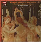 LP - Ottorino Respighi (Marriner) - Danses Et Airs Anciens - Gatefold