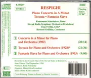 CD - Ottorino Respighi , Konstantin Scherbakov , Slovak Radio Symphony Orchestra , Howard Griffiths - Piano Concerto In A Minor • Toccata • Fantasia Slava