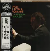 LP - Respighi - Pini Di Roma · Feste Romane (Maazel) - OBI + Inserts / FFSS