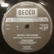 LP - Ottorino Respighi , The Cleveland Orchestra , Lorin Maazel - Pini Di Roma ∙ Feste Romane